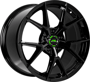 Gloss Black / Custom Cap