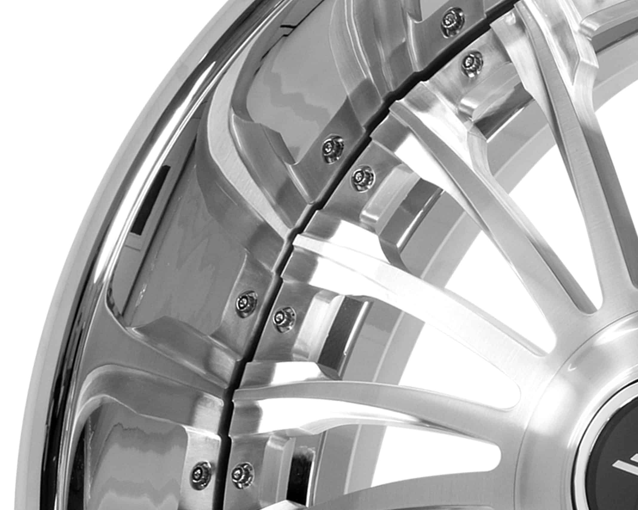 Custom Lexani LF-CROWN alloy wheel for luxury vehicles.