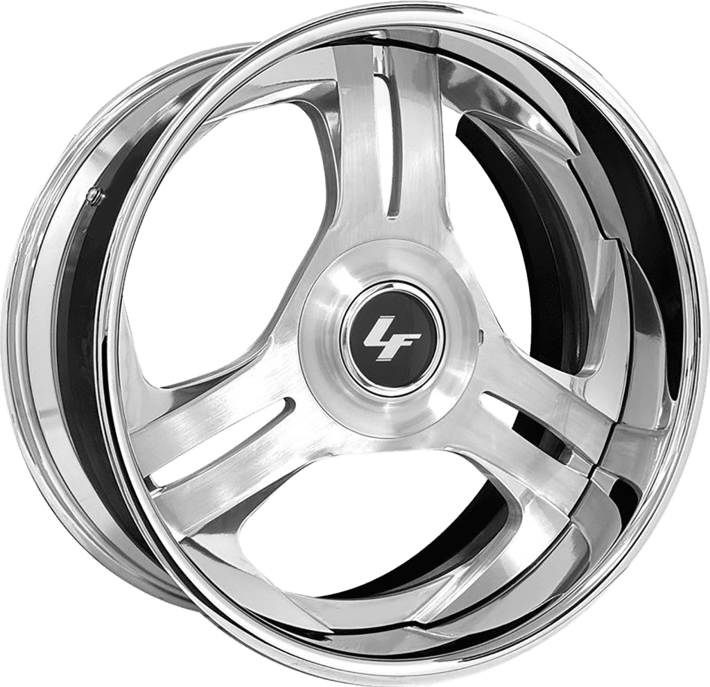 High-performance Lexani LF-Tressa alloy wheel for luxury vehicles.