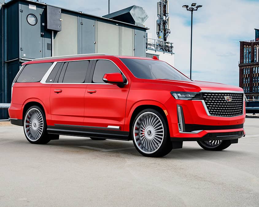 Luxury custom wheel for Havana-XL SUV.