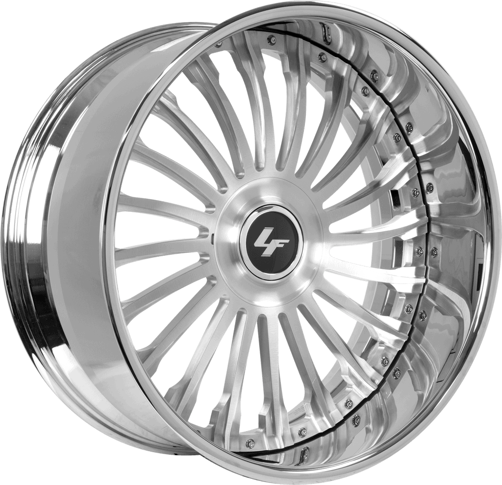 Luxury Lexani LF-Gilt alloy wheel for high-end vehicles.