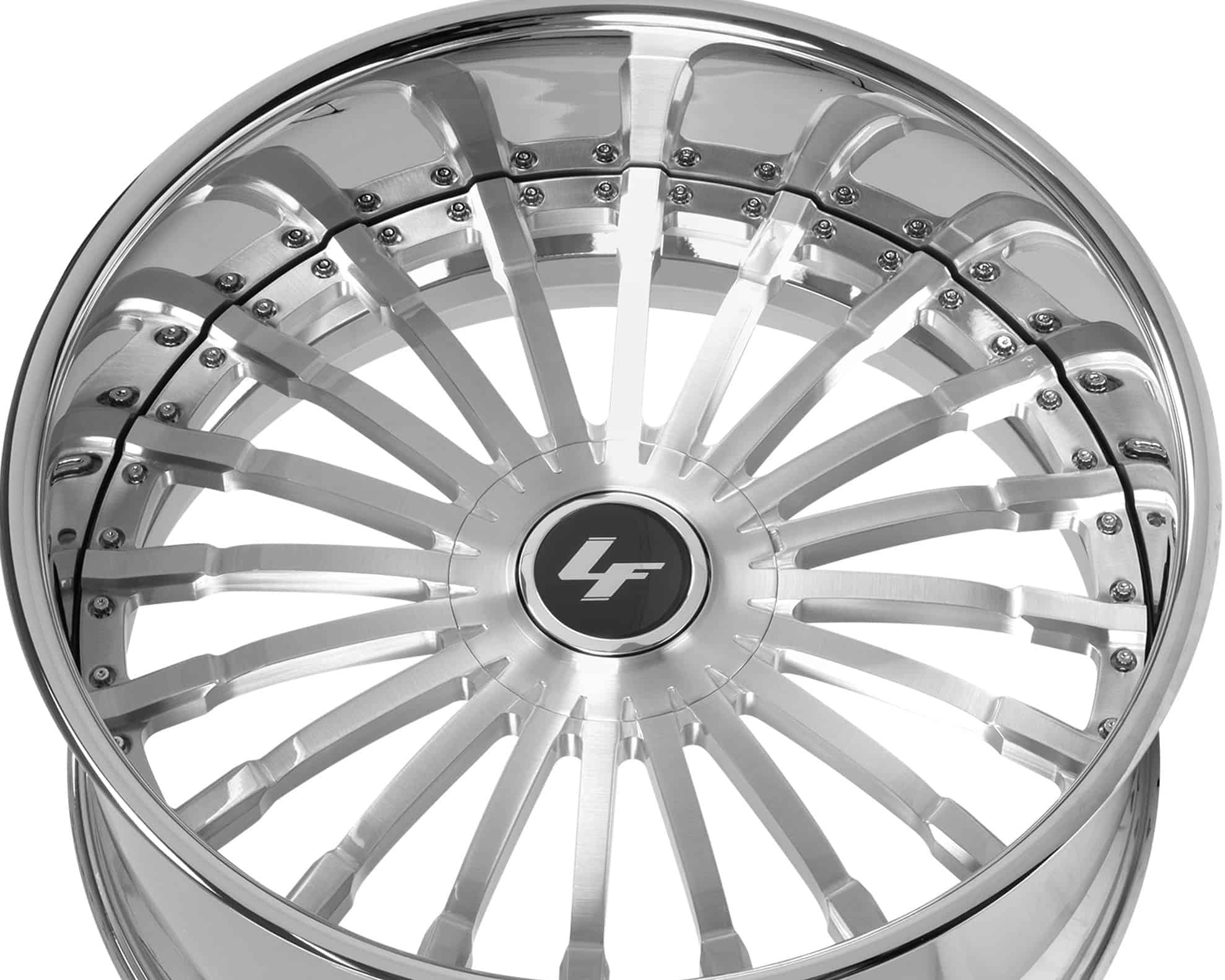Luxury Lexani LF-Regalia wheel with intricate spoke design.