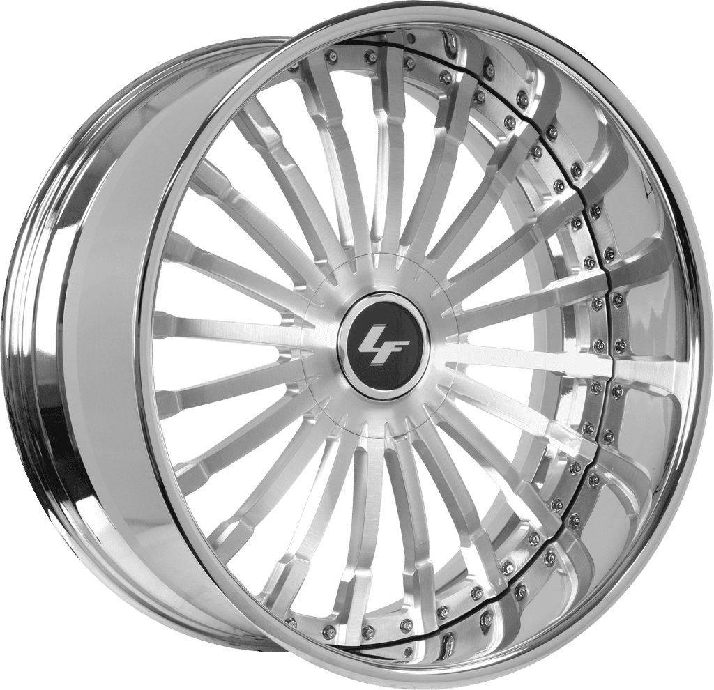 Luxury Lexani LF-Gilt custom alloy wheel for high-end vehicles.