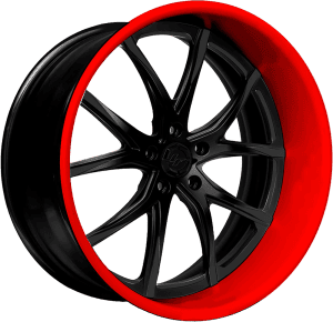 Custom Red and Black